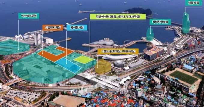 여수 엑스포전시장에서 열린 제 18차 세계한상대회.