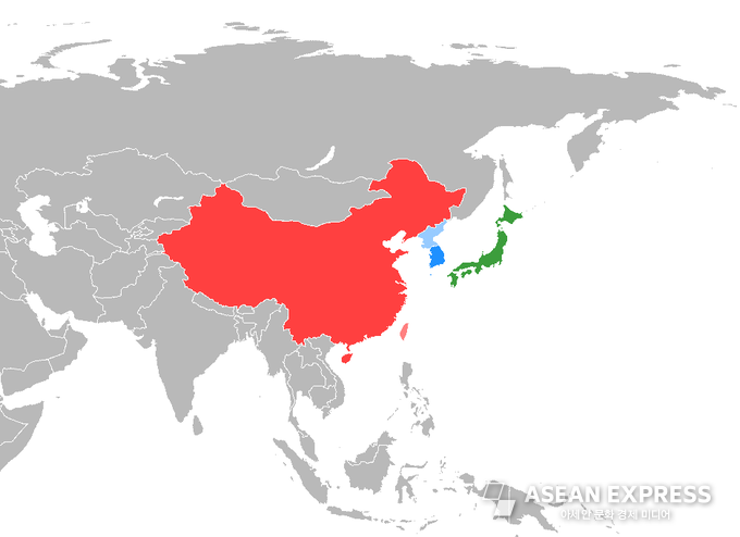 한중일