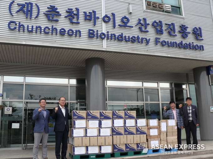 춘천바이오산업진흥원에서 자체개발한 '바이오 홍삼'이 베트남에 본격 수출된다 (사진=춘천바이오산업진흥원)