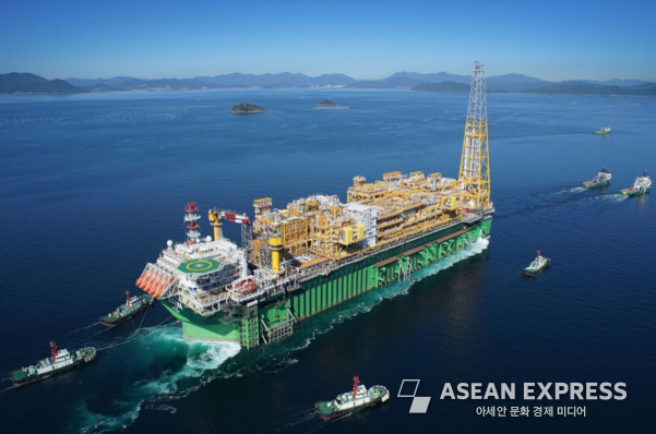 세계 최대 규모의 에지나 FPSO / 사진=삼성중공업 제공