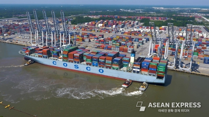 조지아 주 서베너 항구(Savannah Port)