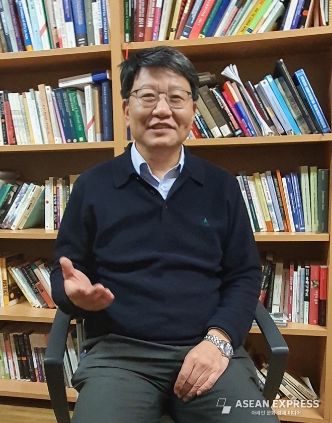채수홍 서울대학교 인류학과 교수, 서울대 아시아연구소 동남아시아센터장. 사진=아세안익스프레스
