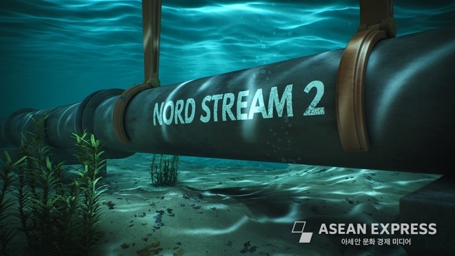 러시아의 가스 공급망 노드 스트림2(Nord Stream2)