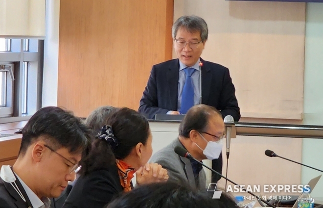 응우옌 부뚱 주한 베트남대사가 축사를 했다. 사진=박명기