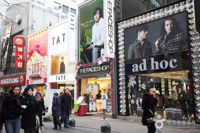 명동 거리. 사진=한국관광공사 홈페이지