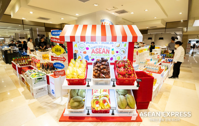 아세안 플레이버 타운(ASEAN Flavor Town) 팝업 스토어, 사진=한-아세안센터