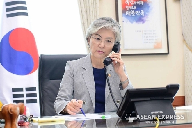 강경화 외교부 장관. 사진=외교부 홈페이지