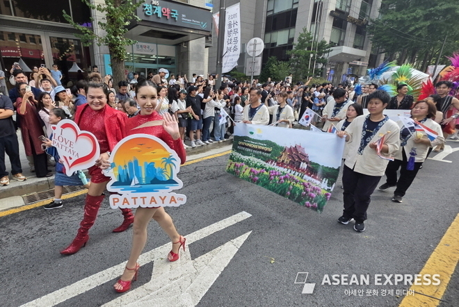 파타야 공연팀. 사진=아세안익스프레스