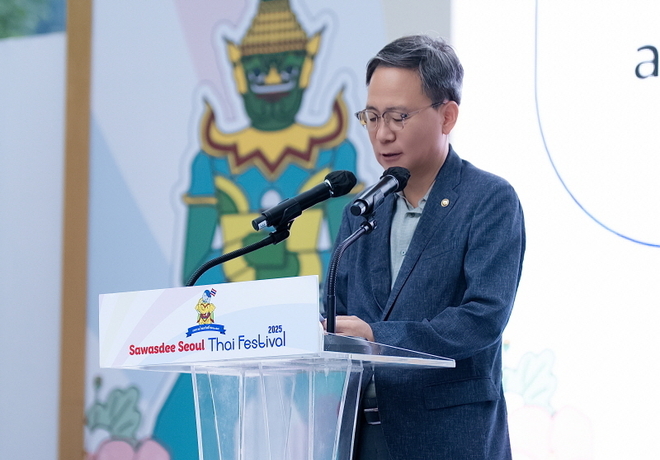 김영수 한국 문화체육관광부 제1차관. 사진=주한태국대사관