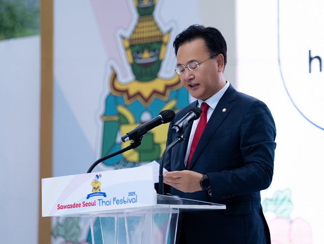 유상범 한-태국 의원친선협회 부회장이자 국회의원. 사진=주한태국대사관