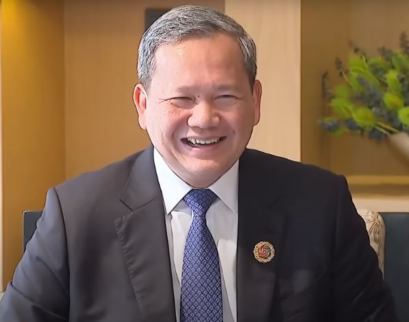 훈 마넷 캄보디아 총리. 사진=대통령실 동영상 캡처