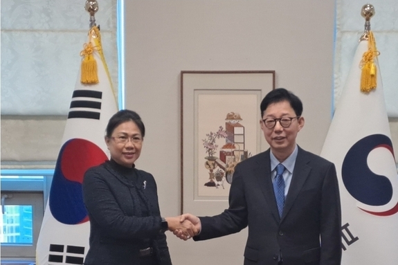 박윤주 차관, 라오스 차관과 온라인스캠 범죄 등 회담