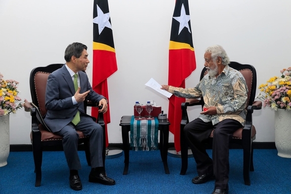 동티모르 찾은 김재신 사무총장, “한-아세안 협력 강화”