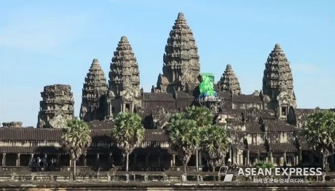 2019년 세계문화유산으로 등록된 앙코르와트(Angkor Wat)